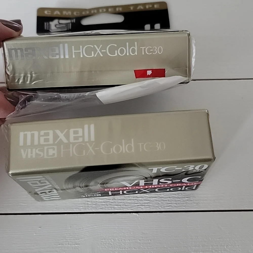 Maxell VHS-C Camcorder Tapes